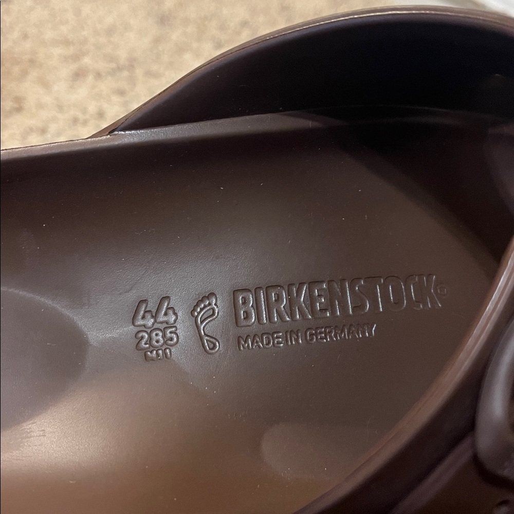 Birckenstock Men’s Brown Sandals 44 - Picture 7 of 7